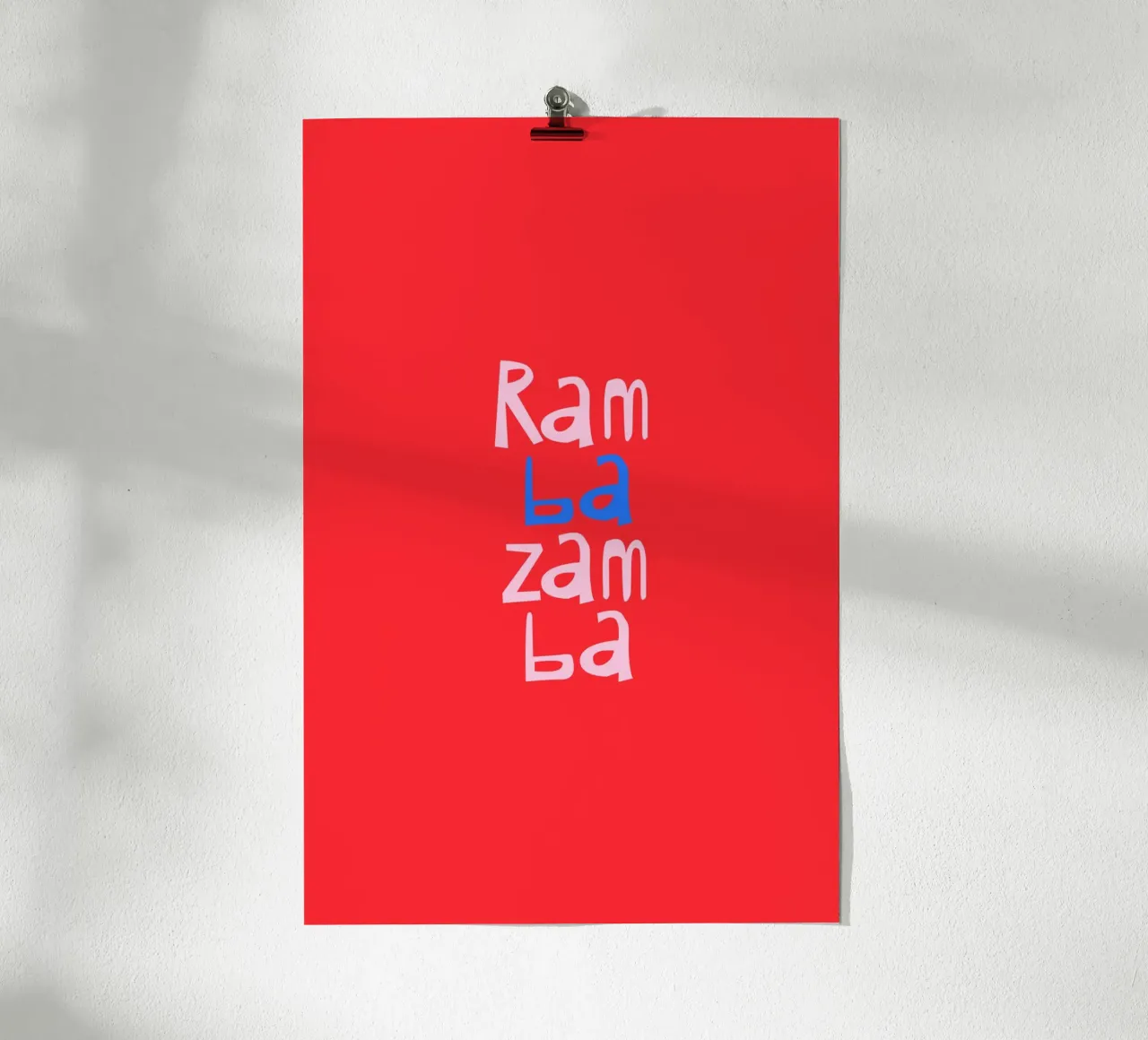 Rambazamba poster da fraeuleinvonfuchs