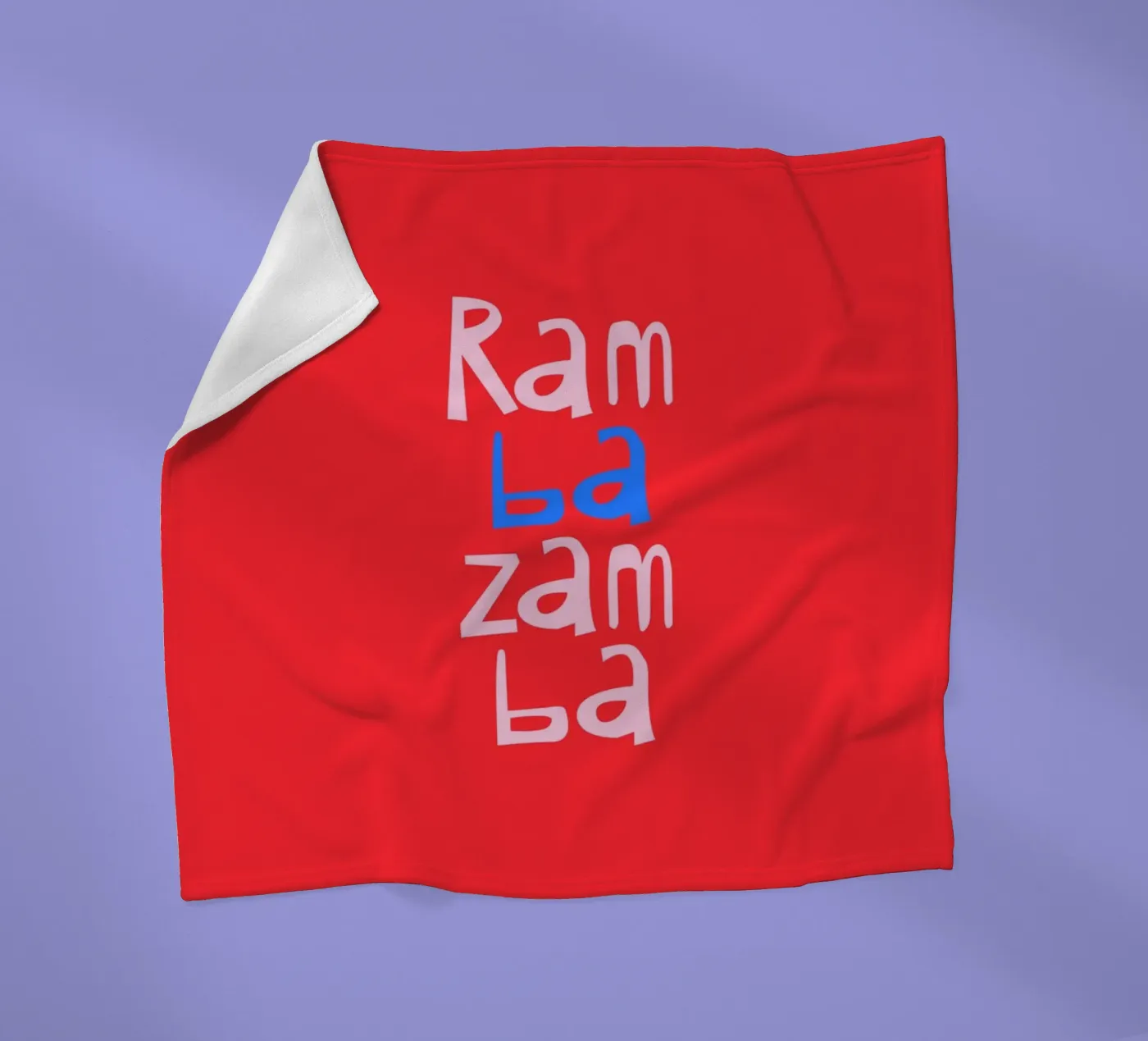 Rambazamba Fleecedecke von fraeuleinvonfuchs