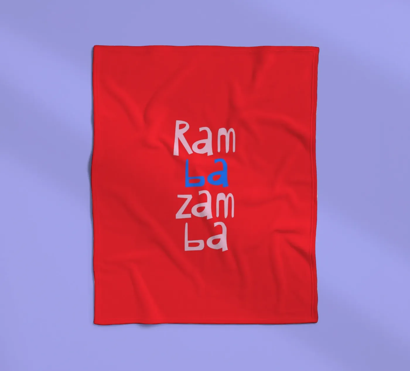 Rambazamba Fleecedecke von fraeuleinvonfuchs