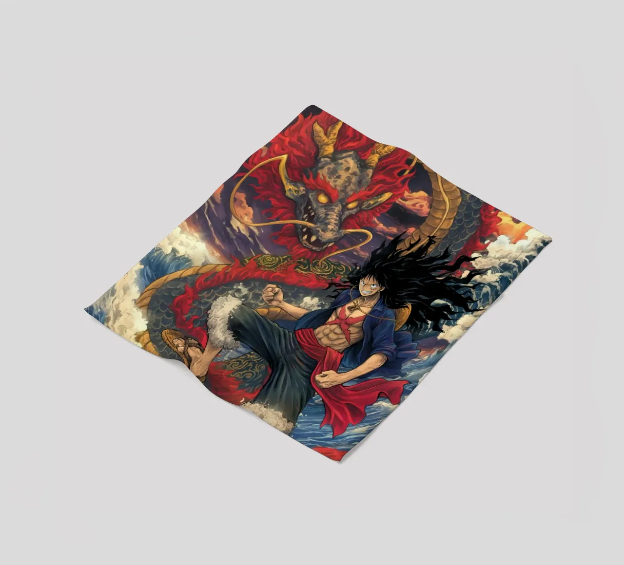 Un pezzo coperta in pile da Fleur de Lys