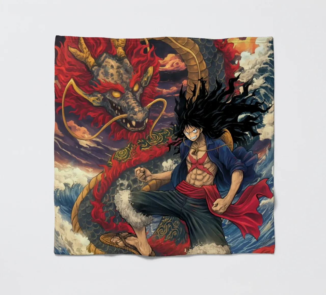 Un pezzo coperta in pile da Fleur de Lys