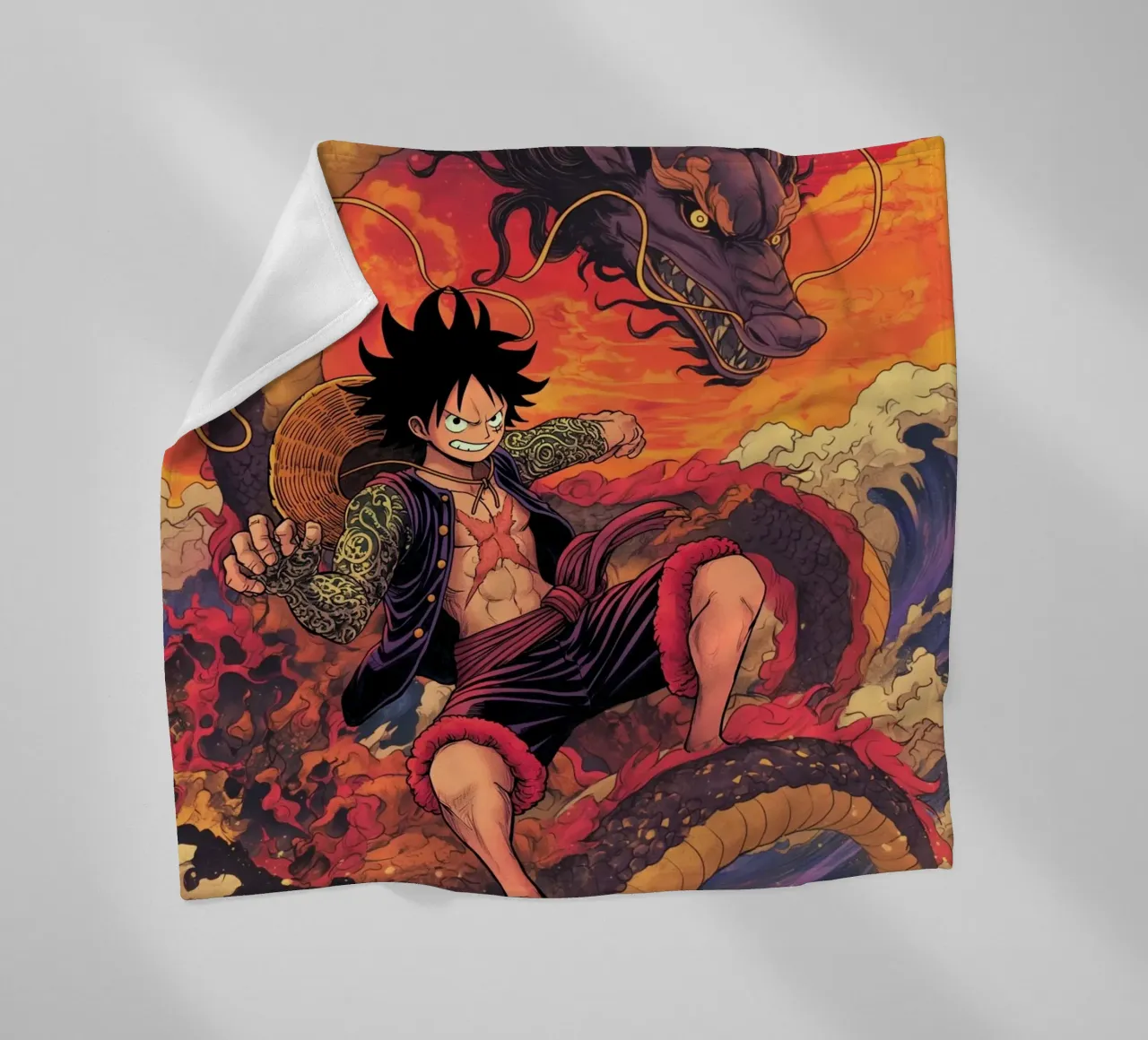 Un pezzo coperta in pile da Fleur de Lys