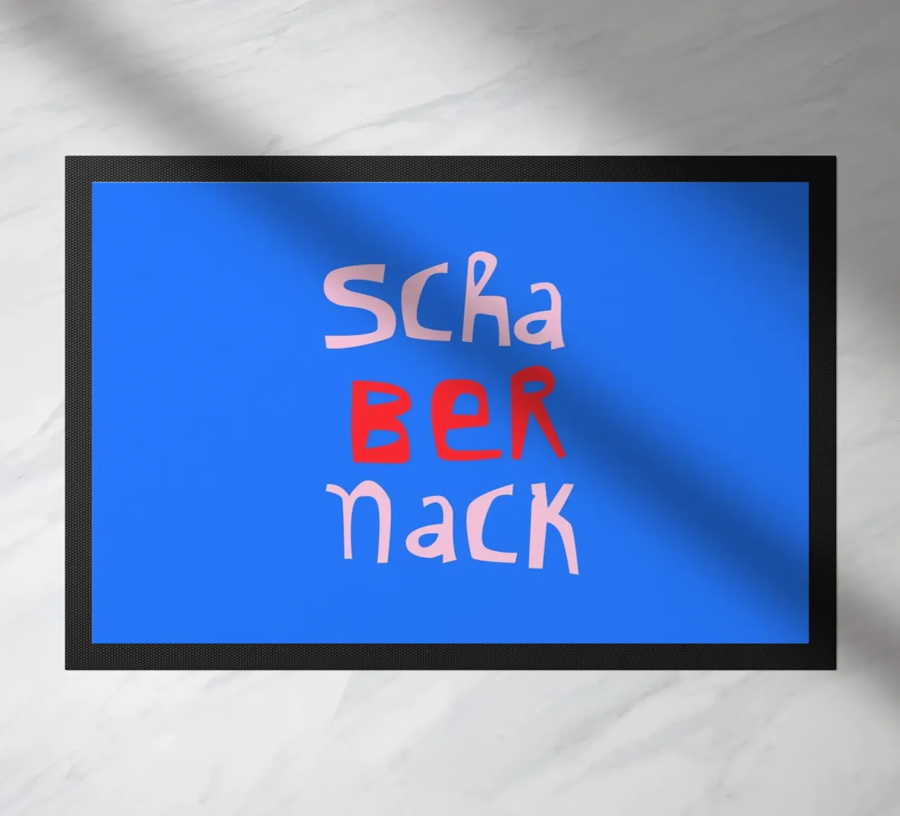 Schabernack doormat by fraeuleinvonfuchs