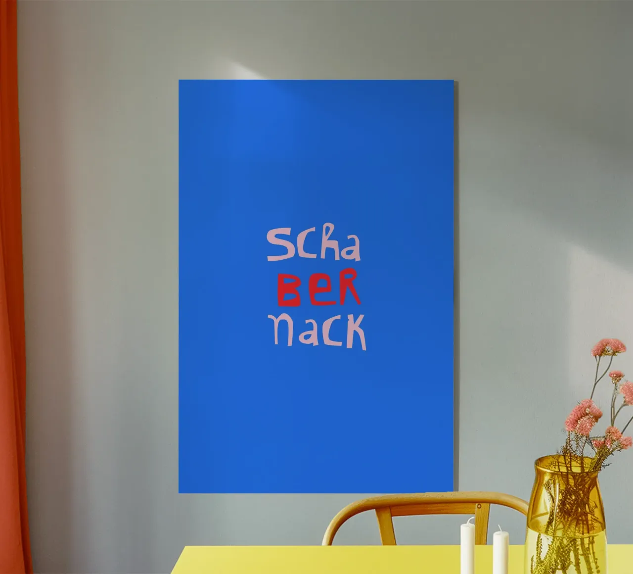 Schabernack acrylic glass by fraeuleinvonfuchs