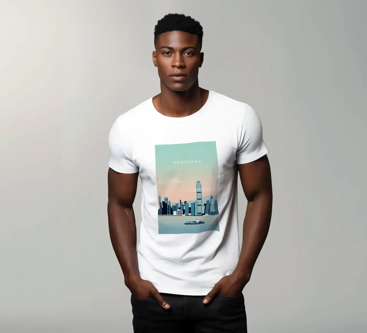 Hong Kong t-shirt da Katinka Reinke