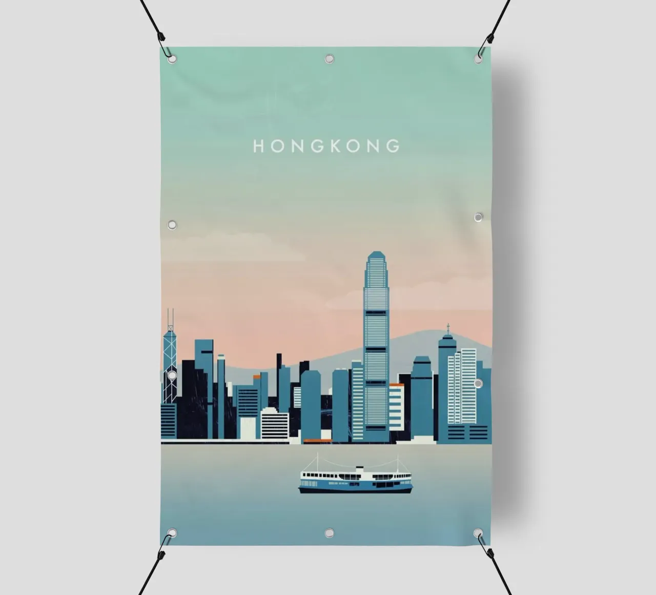 Hong Kong telo in pvc da Katinka Reinke