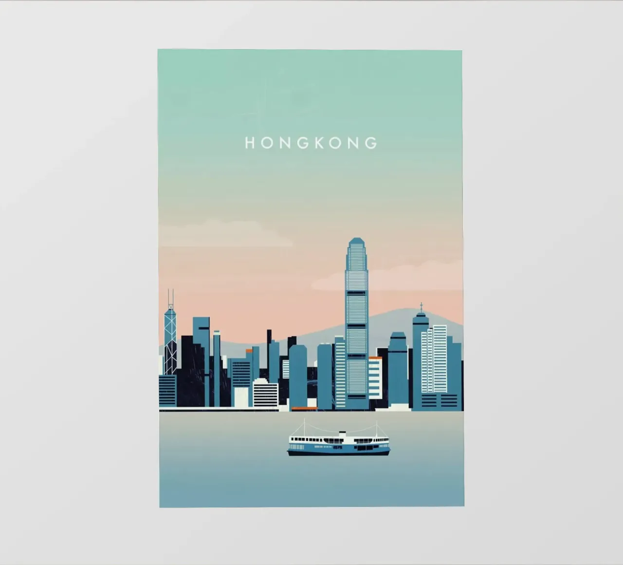 Hong Kong telo in pvc da Katinka Reinke