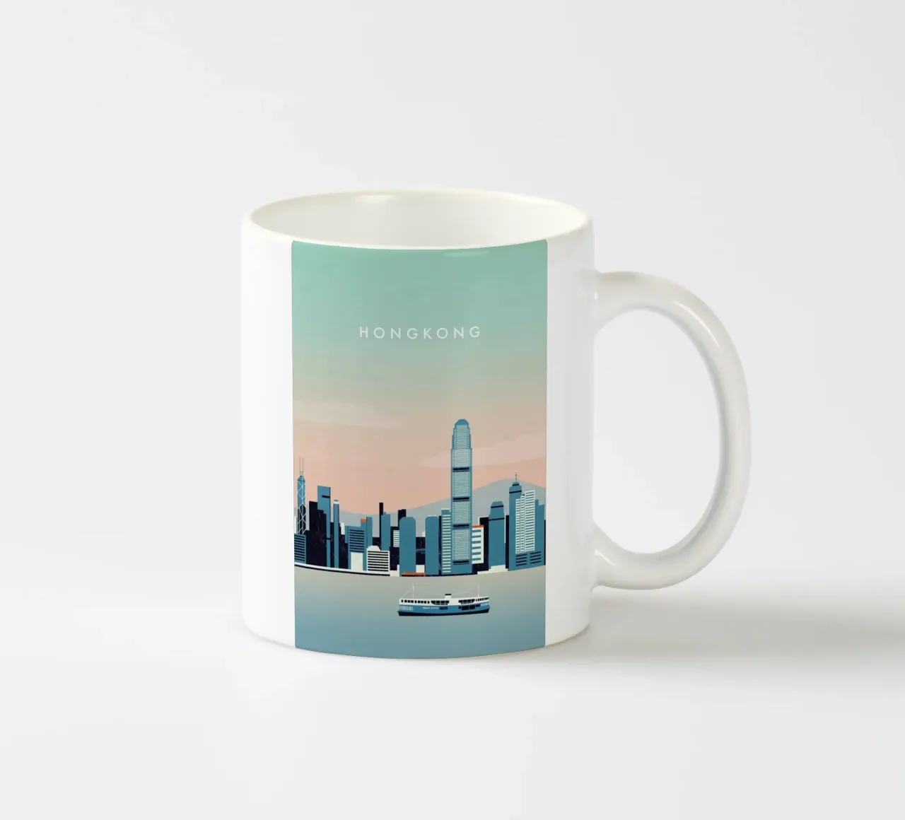 Hong Kong tazza in ceramica da Katinka Reinke