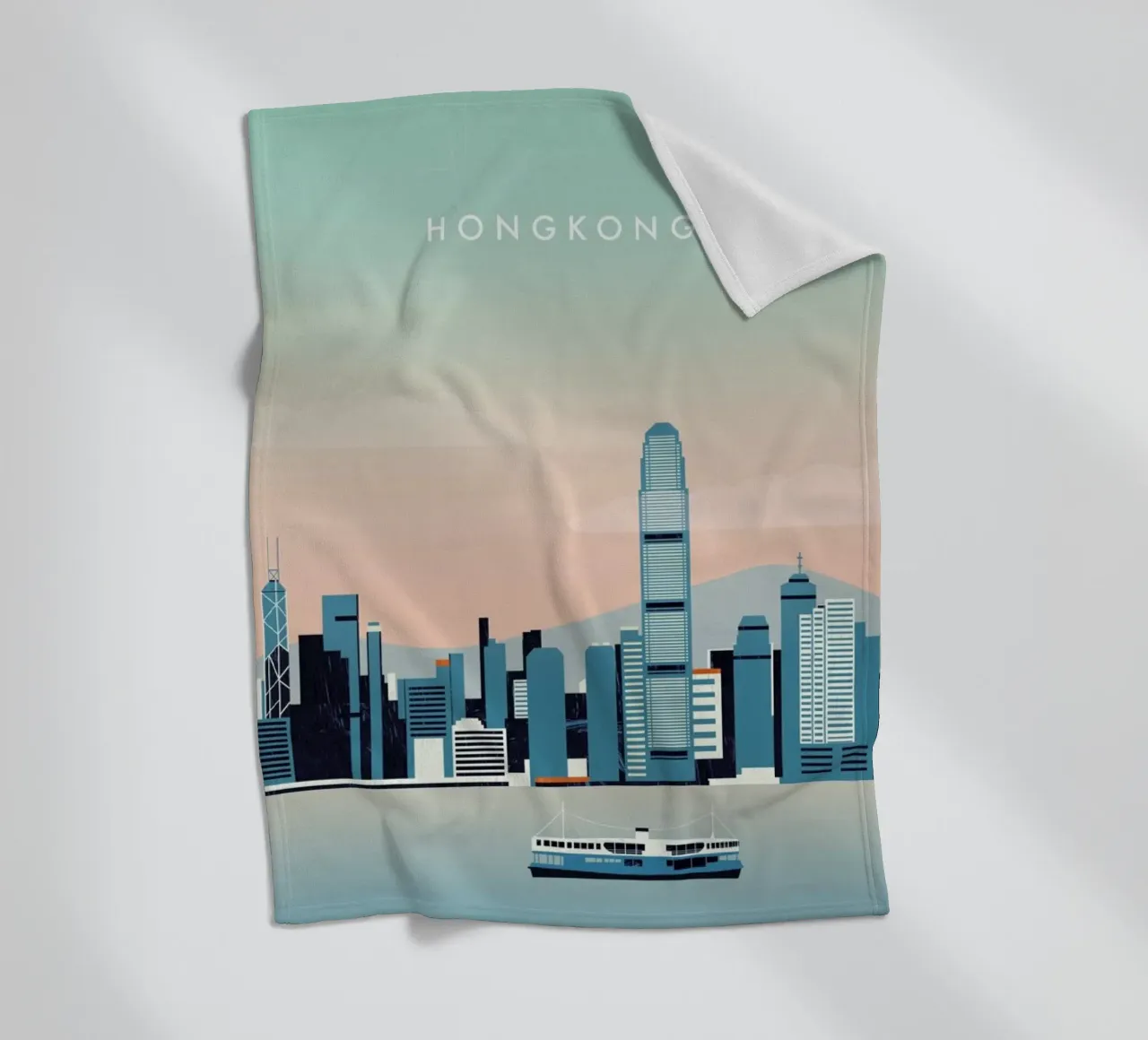 Hong Kong coperta in pile da Katinka Reinke