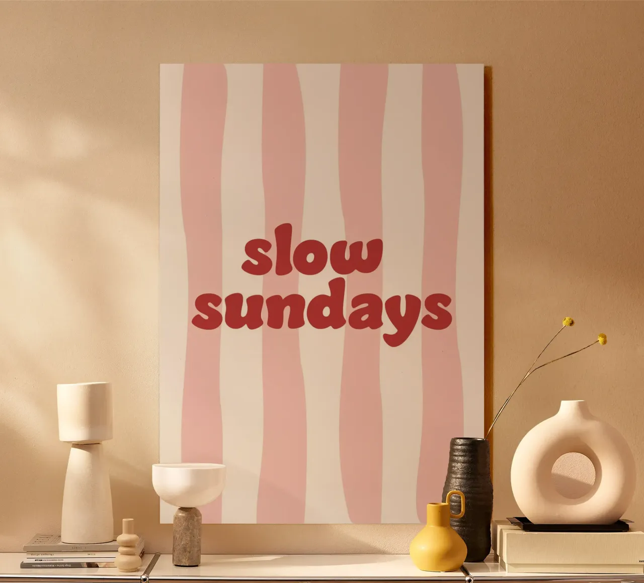 slow sundays alluminio dibond da be.