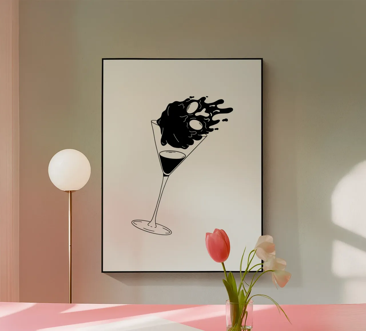 Cocktail Time plexiglass da byh.illustration