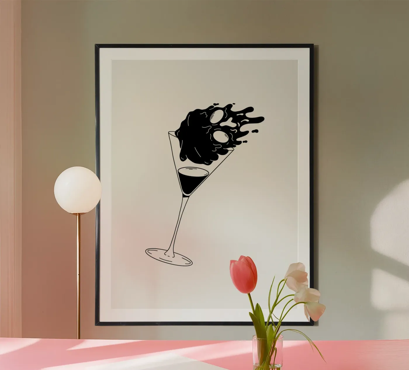 Cocktail Time poster by byh.illustration