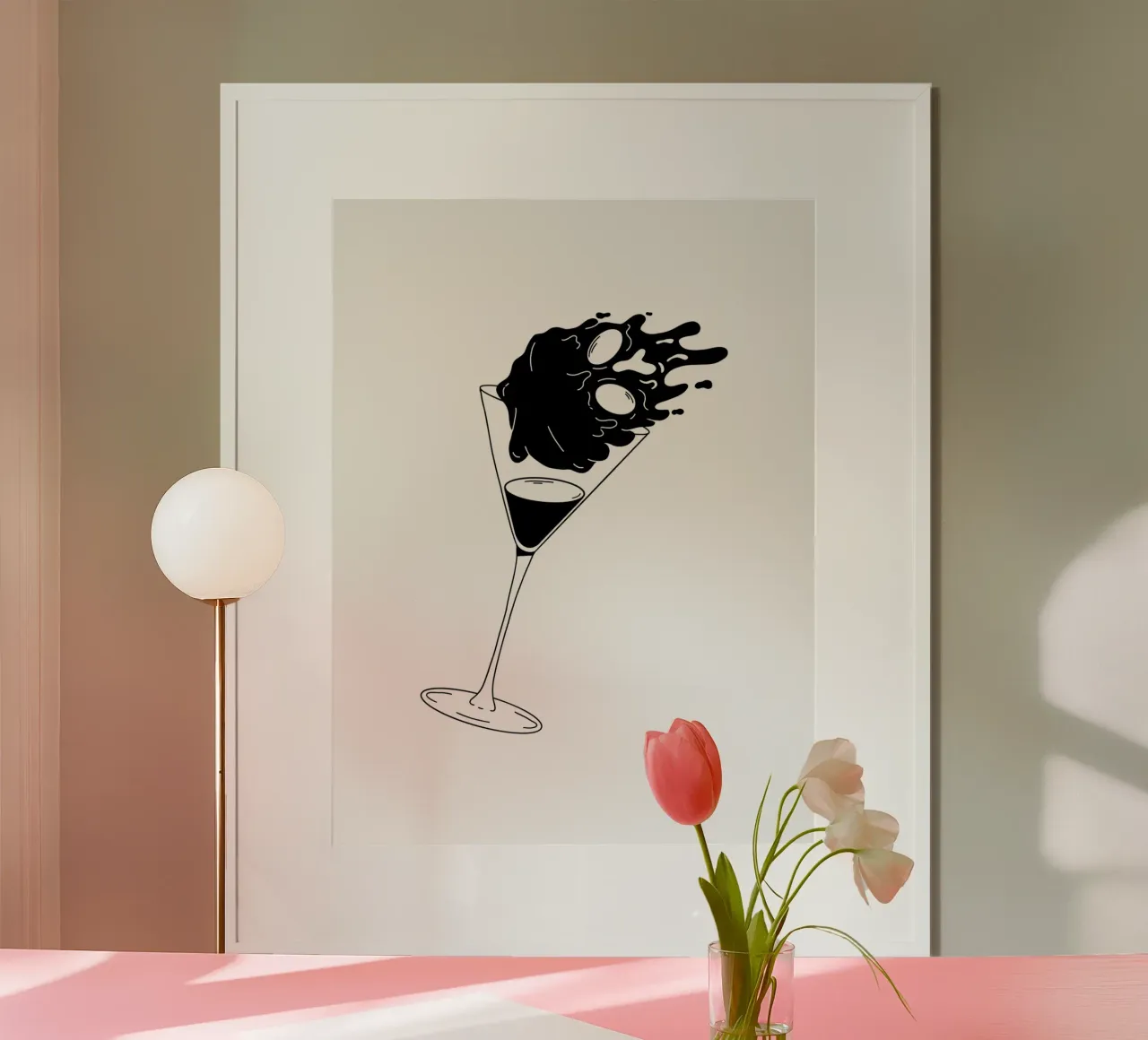Cocktail Time poster da byh.illustration