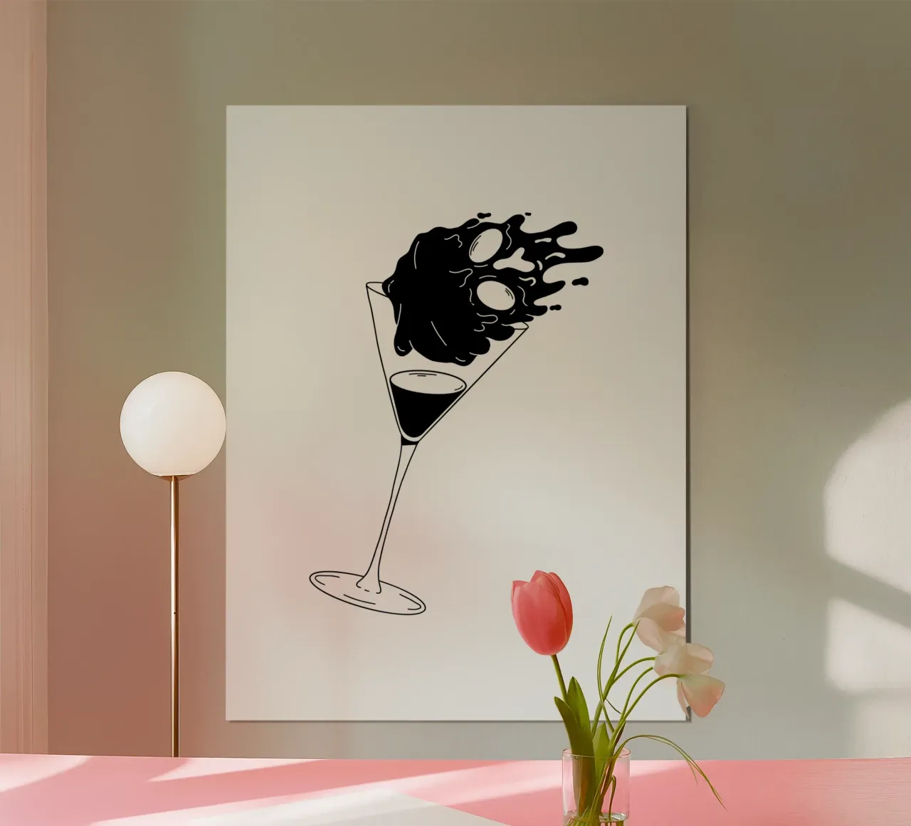 Cocktail Time poster da byh.illustration
