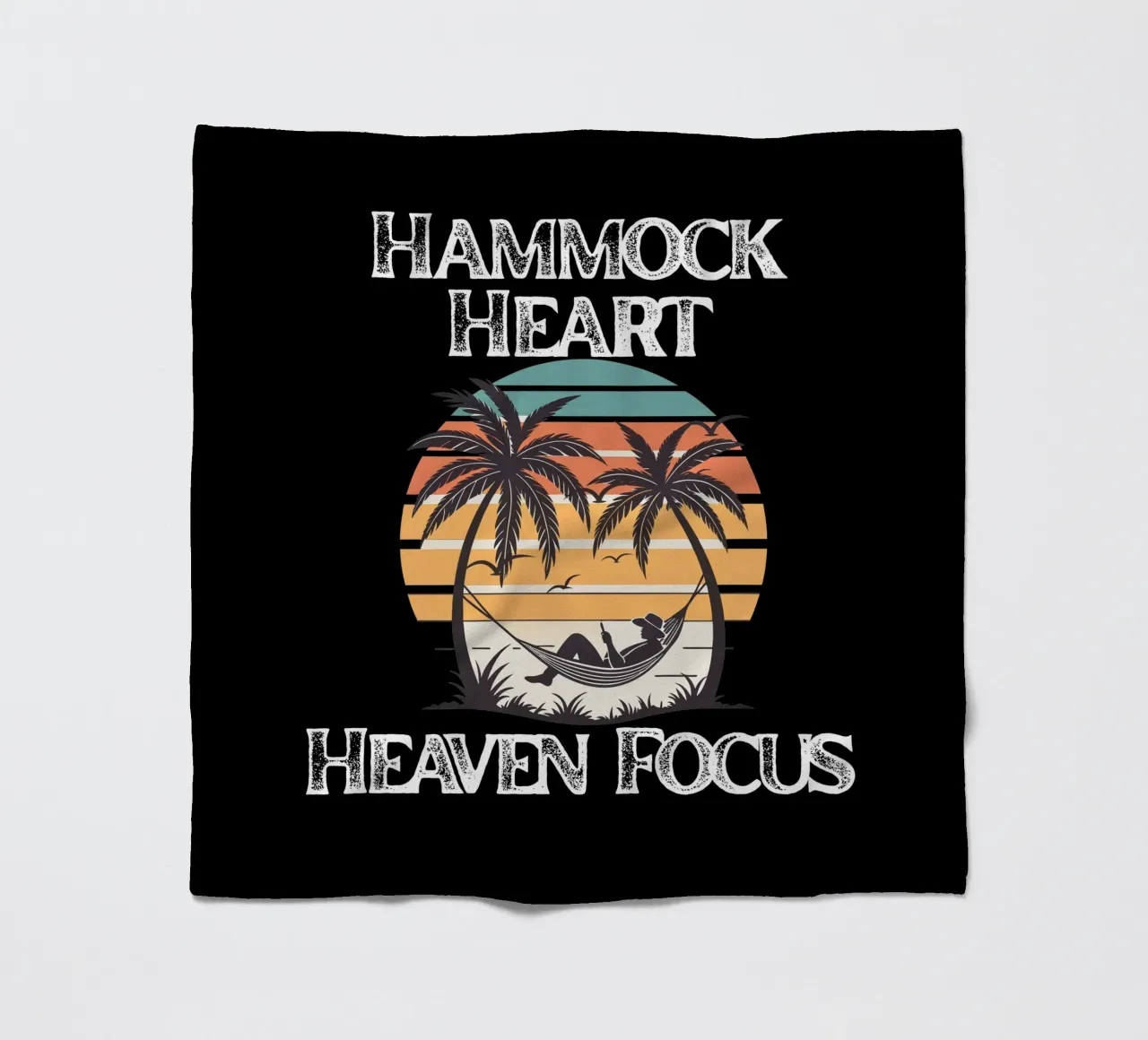 Hammock Heart, Heaven Focus Resting in Divine Peace Look Up fleece blanket by Lionandlamb