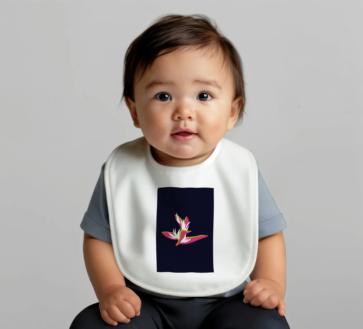 Heliconia Illo Study bavaglino da Mariery Young