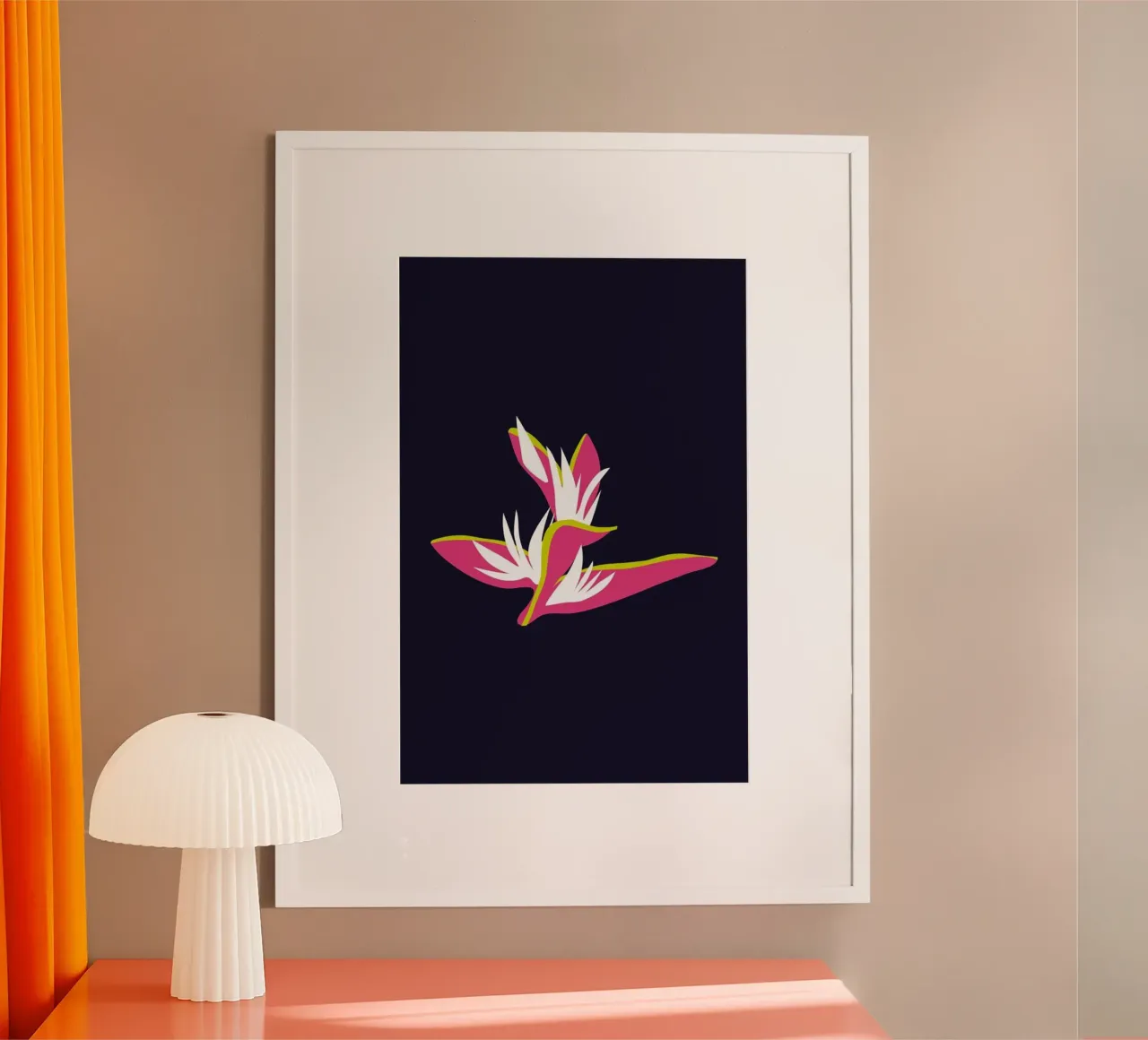 Heliconia Illo Study poster da Mariery Young