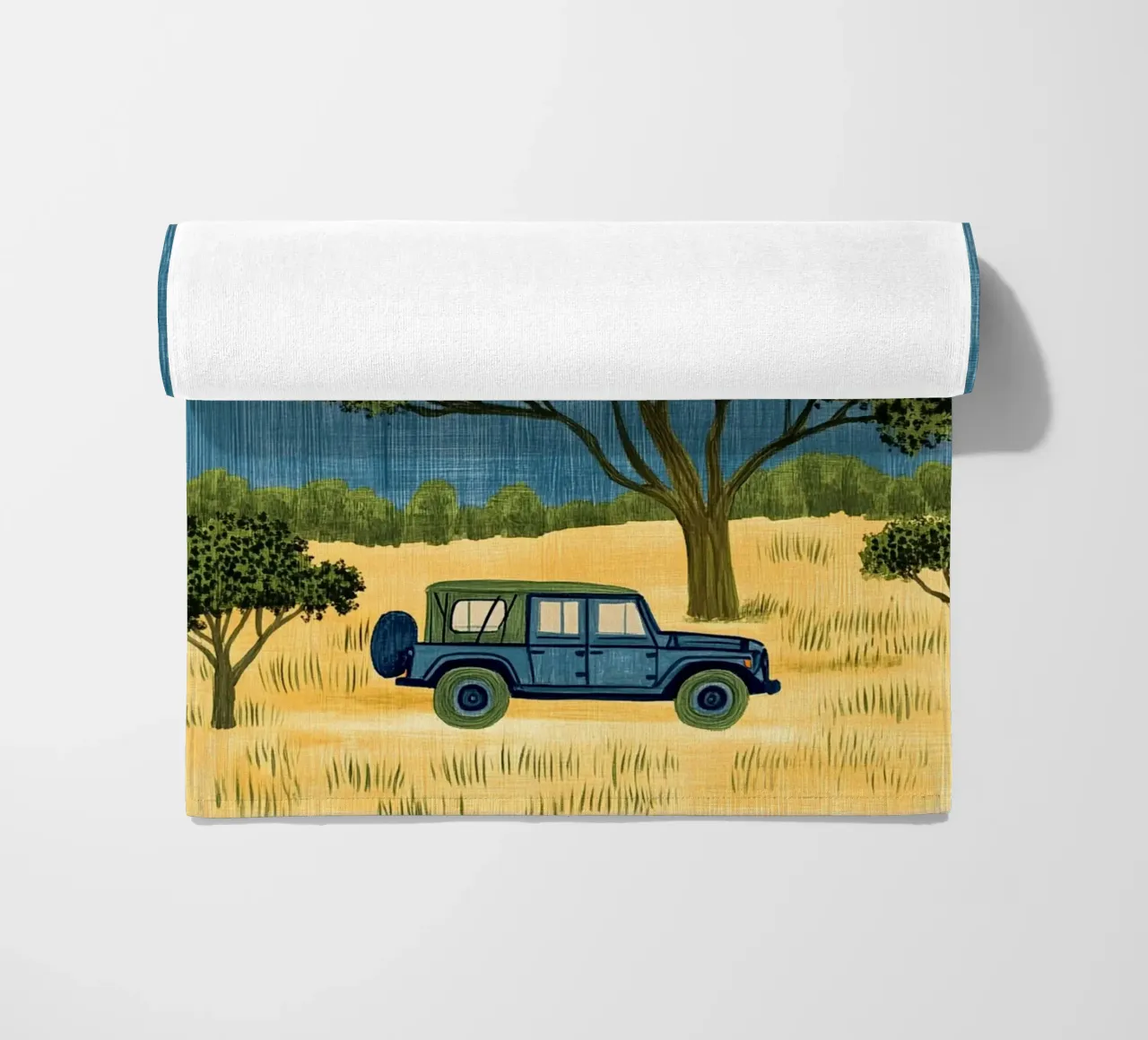 Jeep Safari telo mare da Curious Canvas