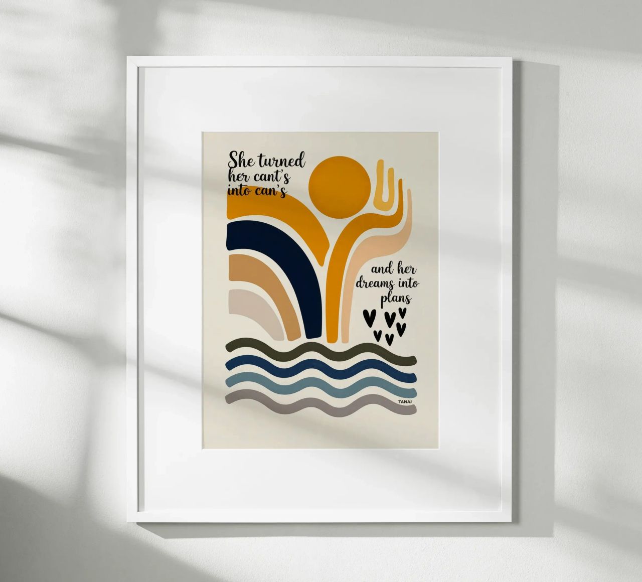 She can Poster von 20 Farben