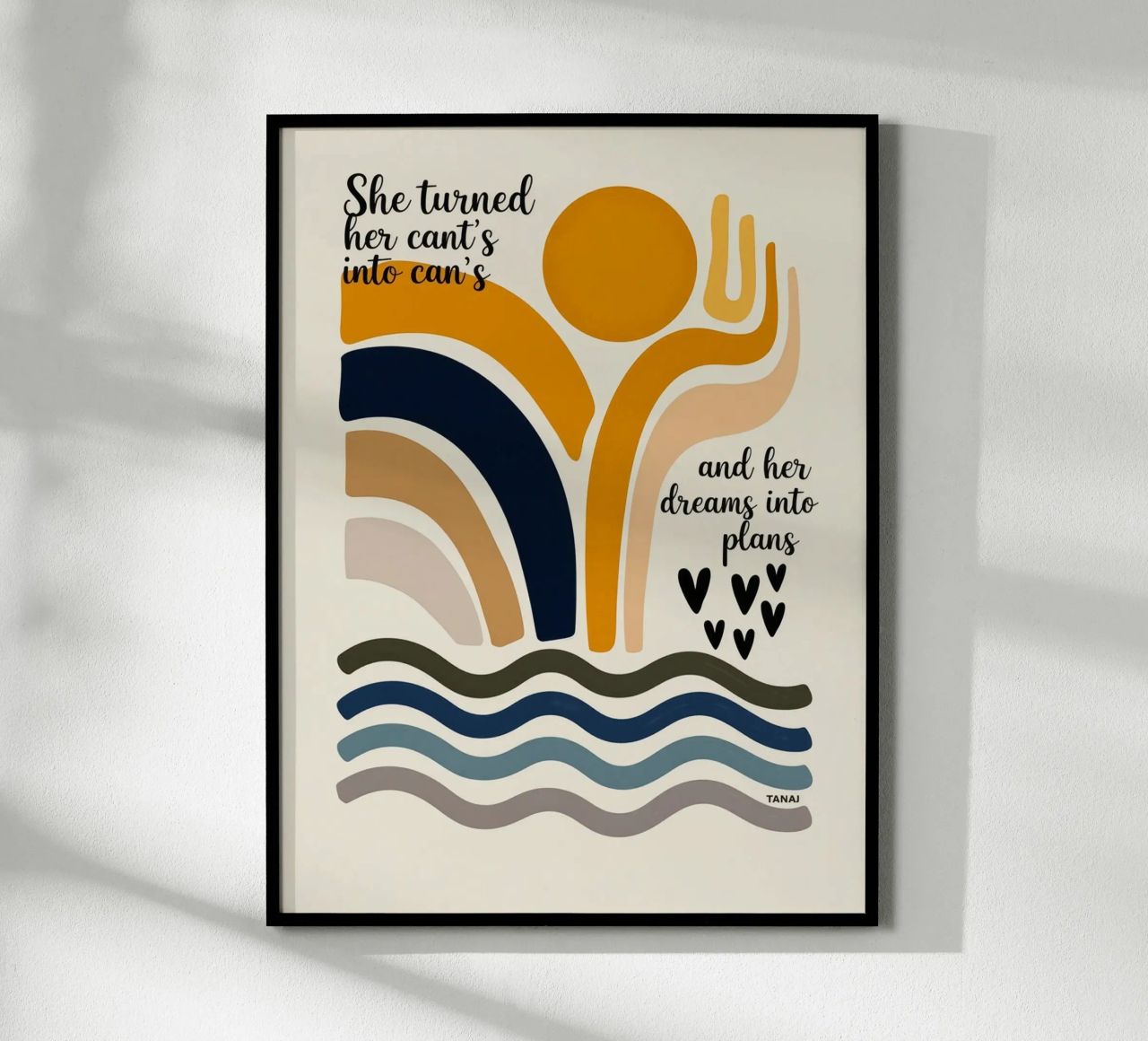She can Poster von 20 Farben