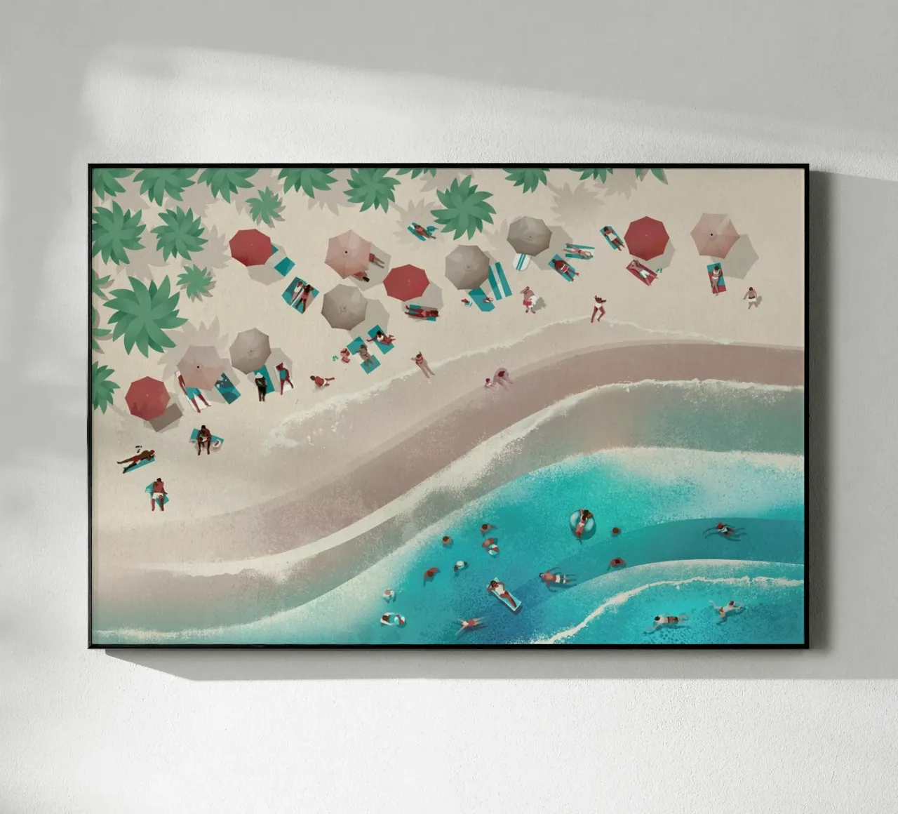 The Beach plexiglass da Dieter Braun