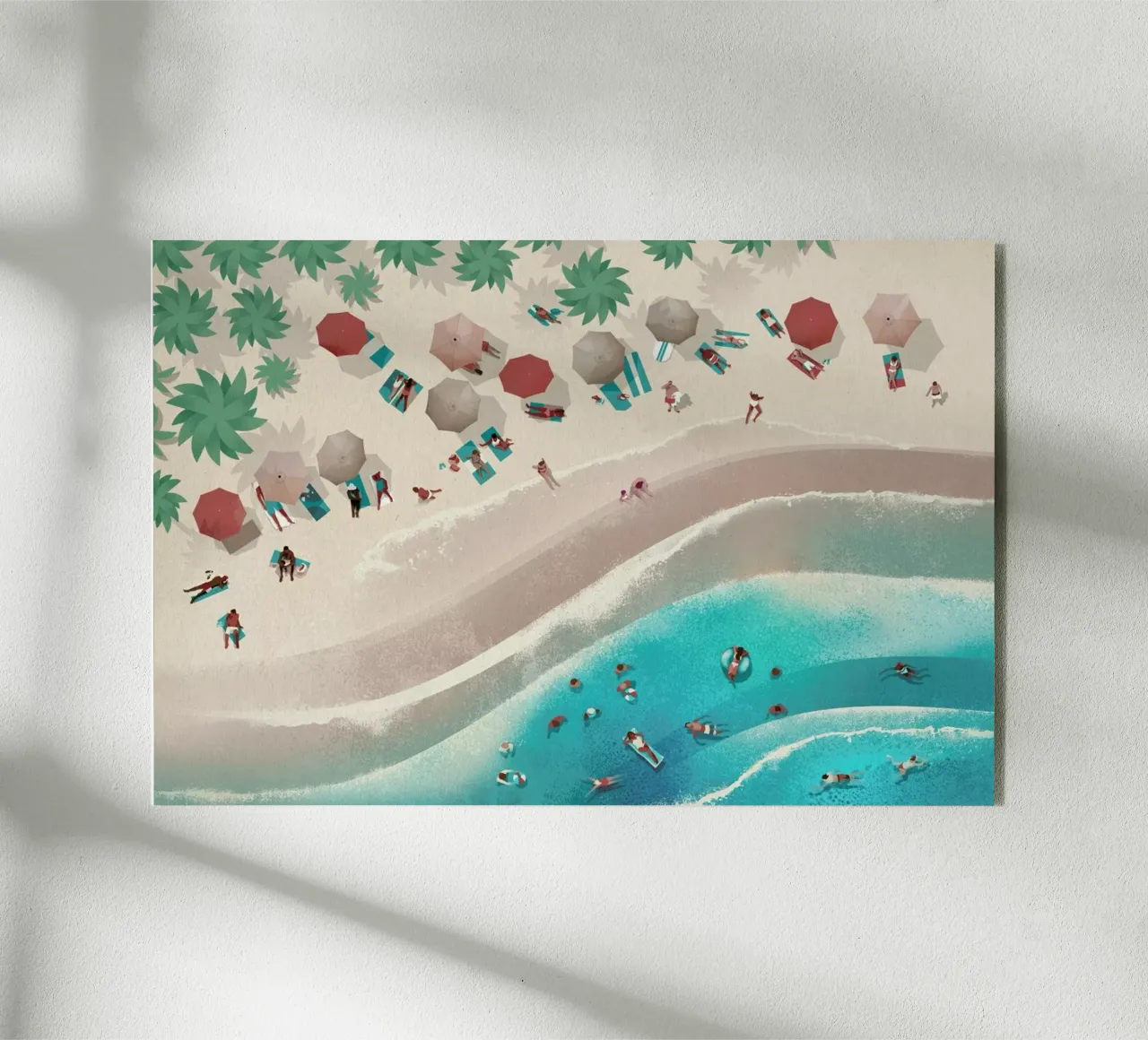 The Beach plexiglass da Dieter Braun