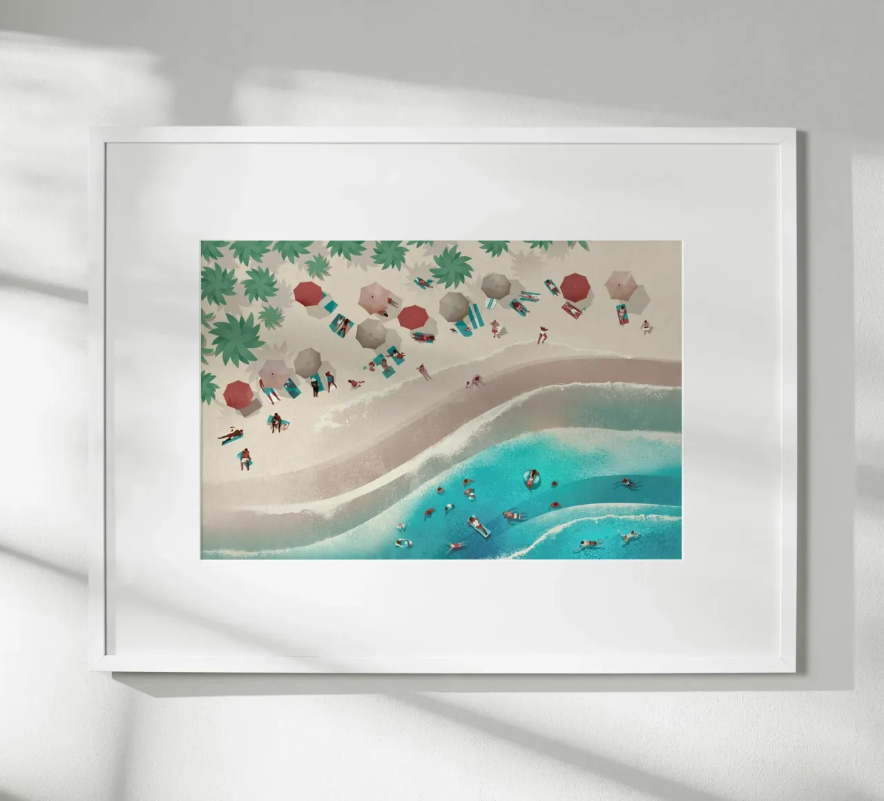 The Beach poster da Dieter Braun