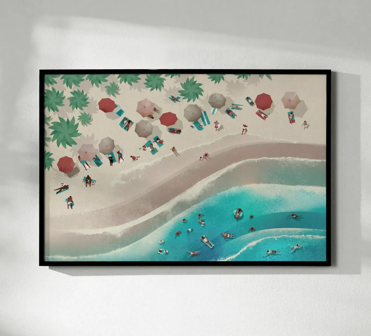 The Beach poster da Dieter Braun