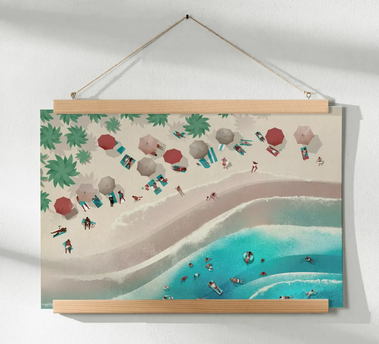 The Beach poster da Dieter Braun