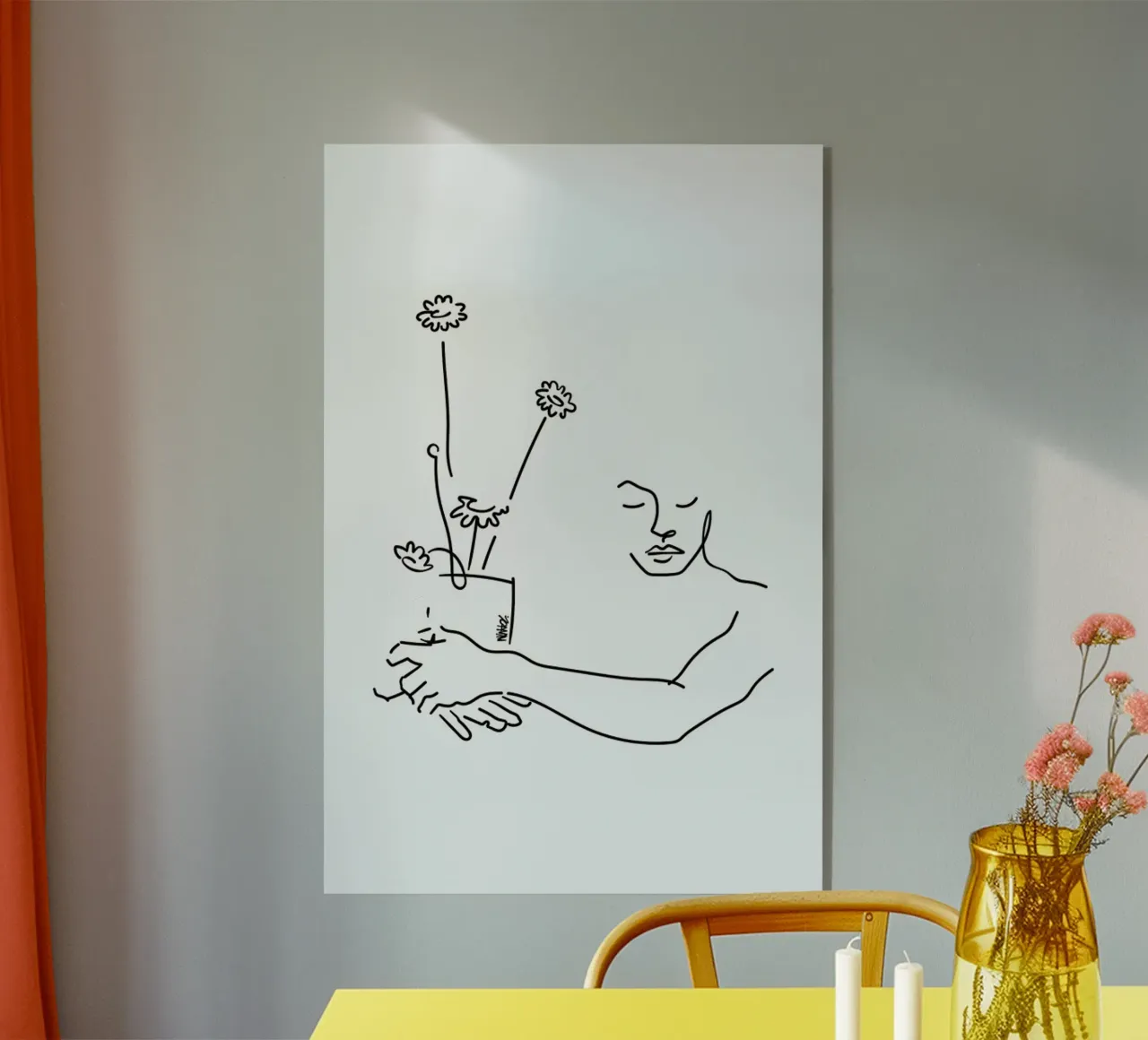 My Flowers plexiglass da Ninhol