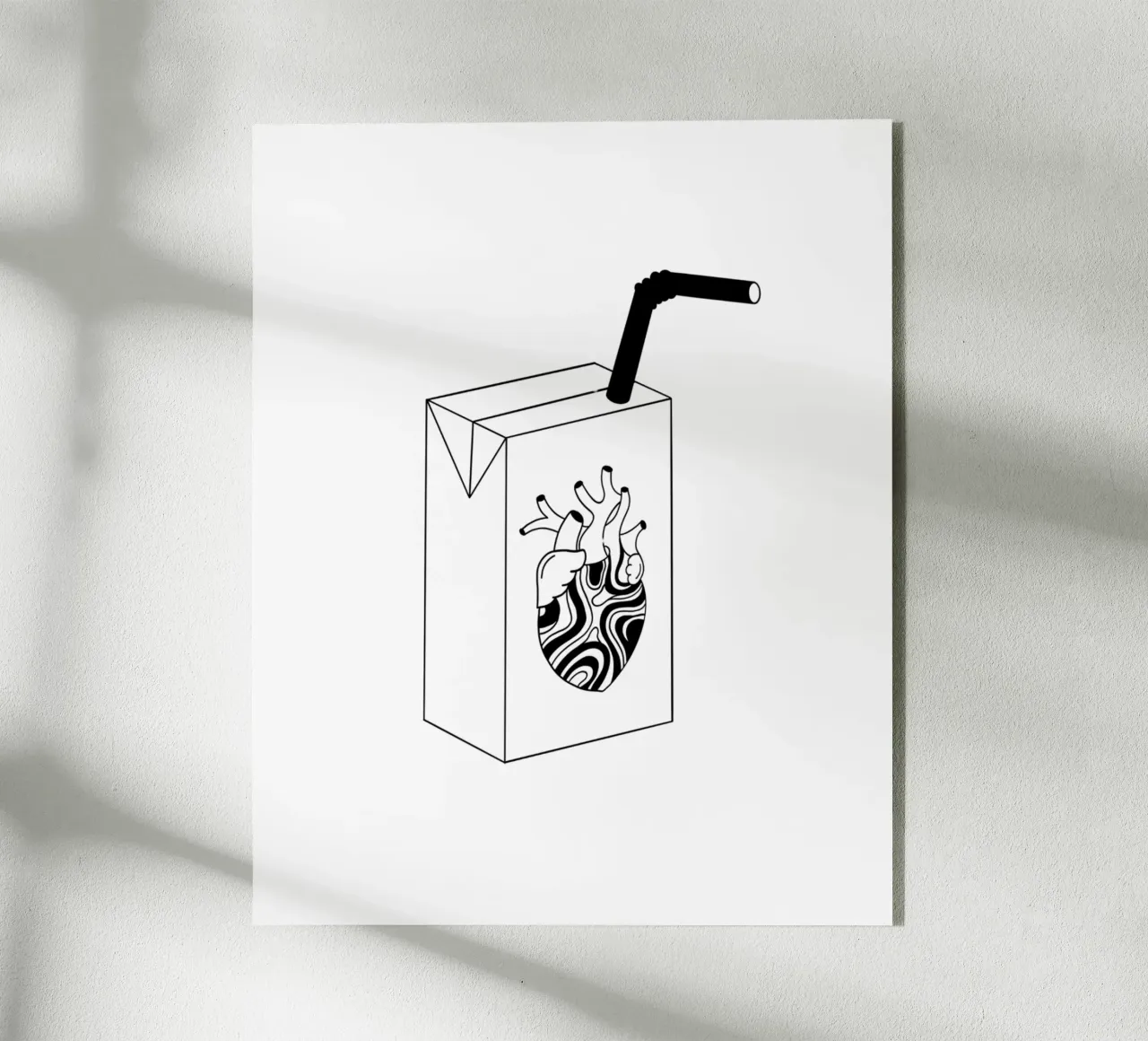 Juicy Heart plexiglass da byh.illustration