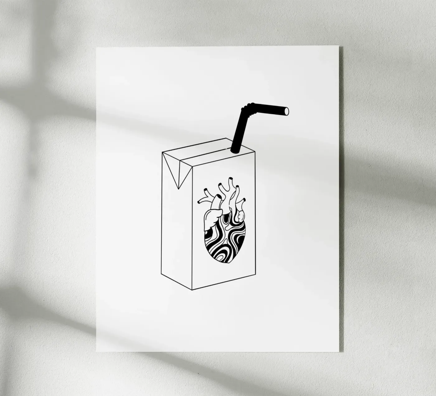 Juicy Heart plexiglass da byh.illustration