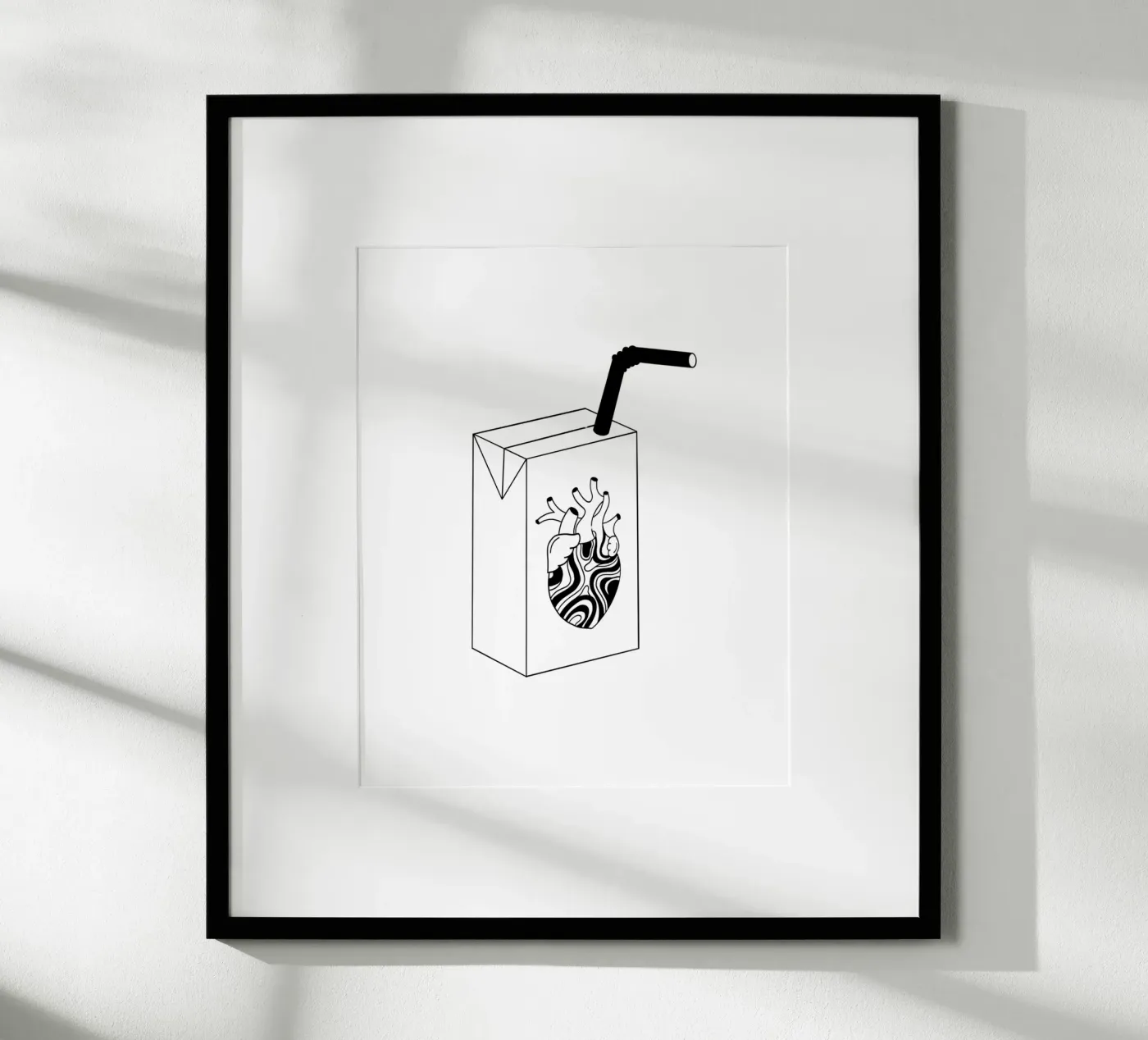 Juicy Heart poster da byh.illustration