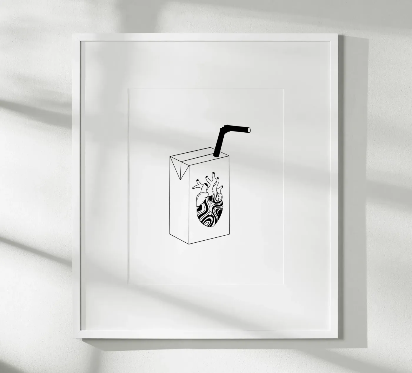 Juicy Heart poster da byh.illustration