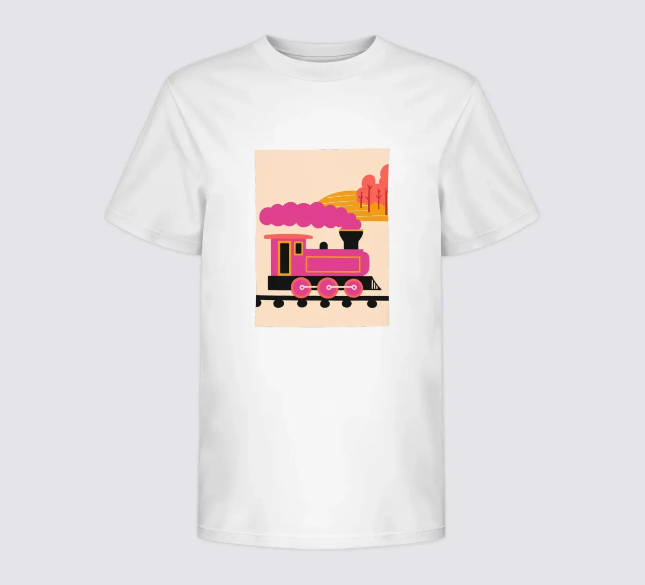 Treno t-shirt bambini da TRENDY POSTER SHOP