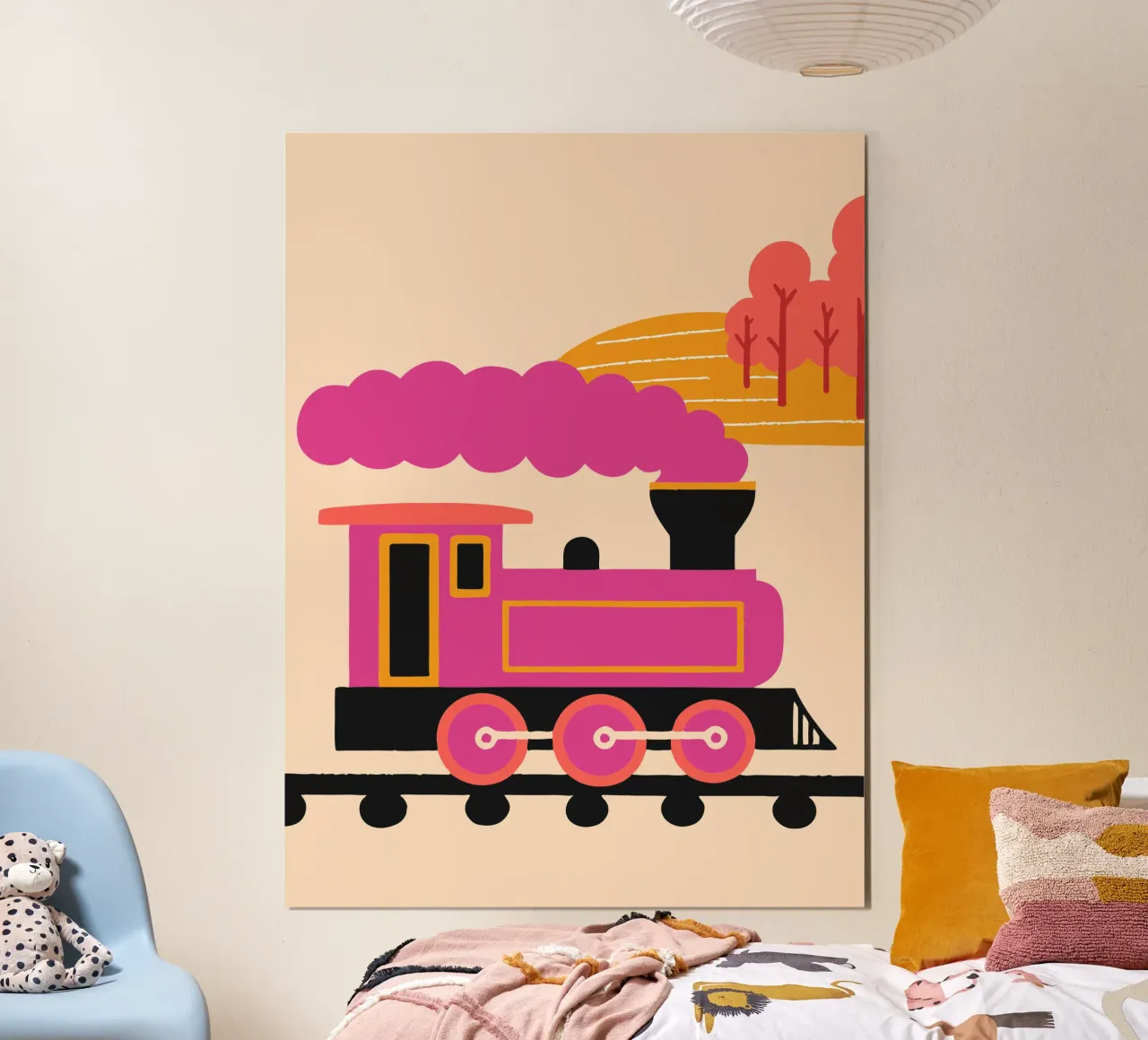 Treno poster con telaio in alluminio da TRENDY POSTER SHOP
