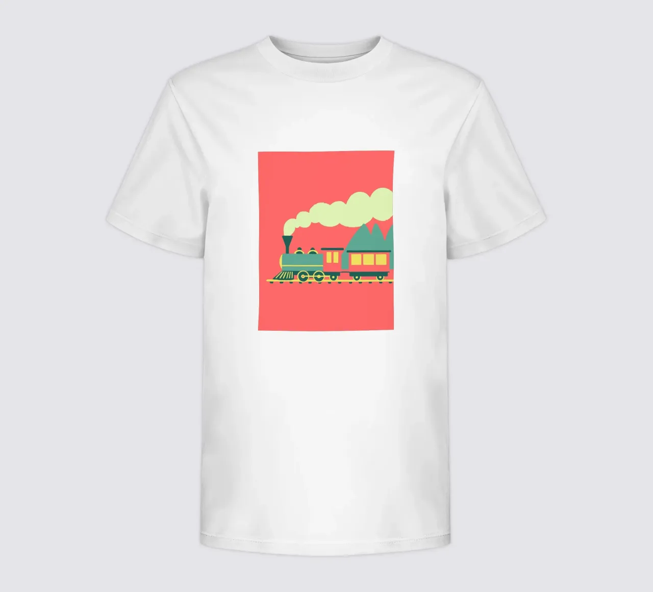 Treno t-shirt bambini da TRENDY POSTER SHOP