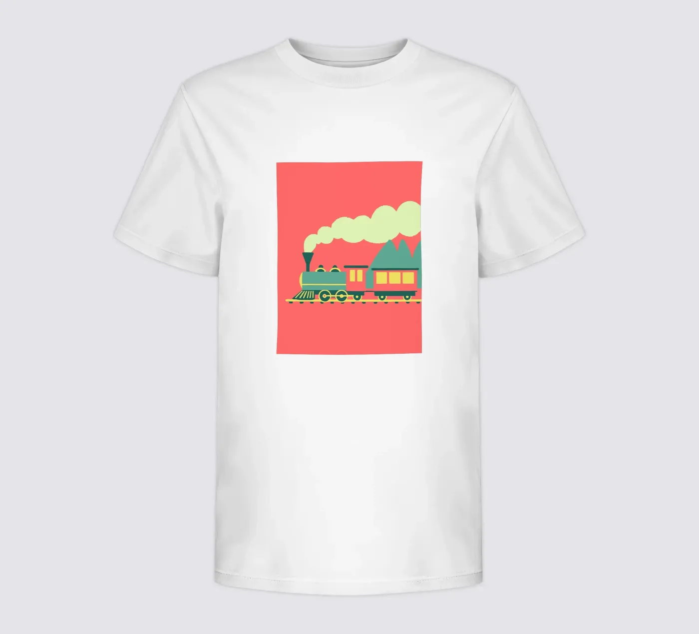 Treno t-shirt bambini da TRENDY POSTER SHOP