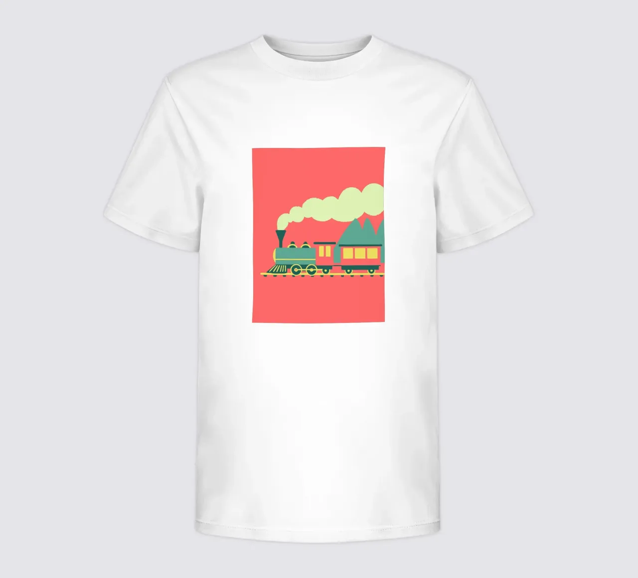 Treno t-shirt bambini da TRENDY POSTER SHOP