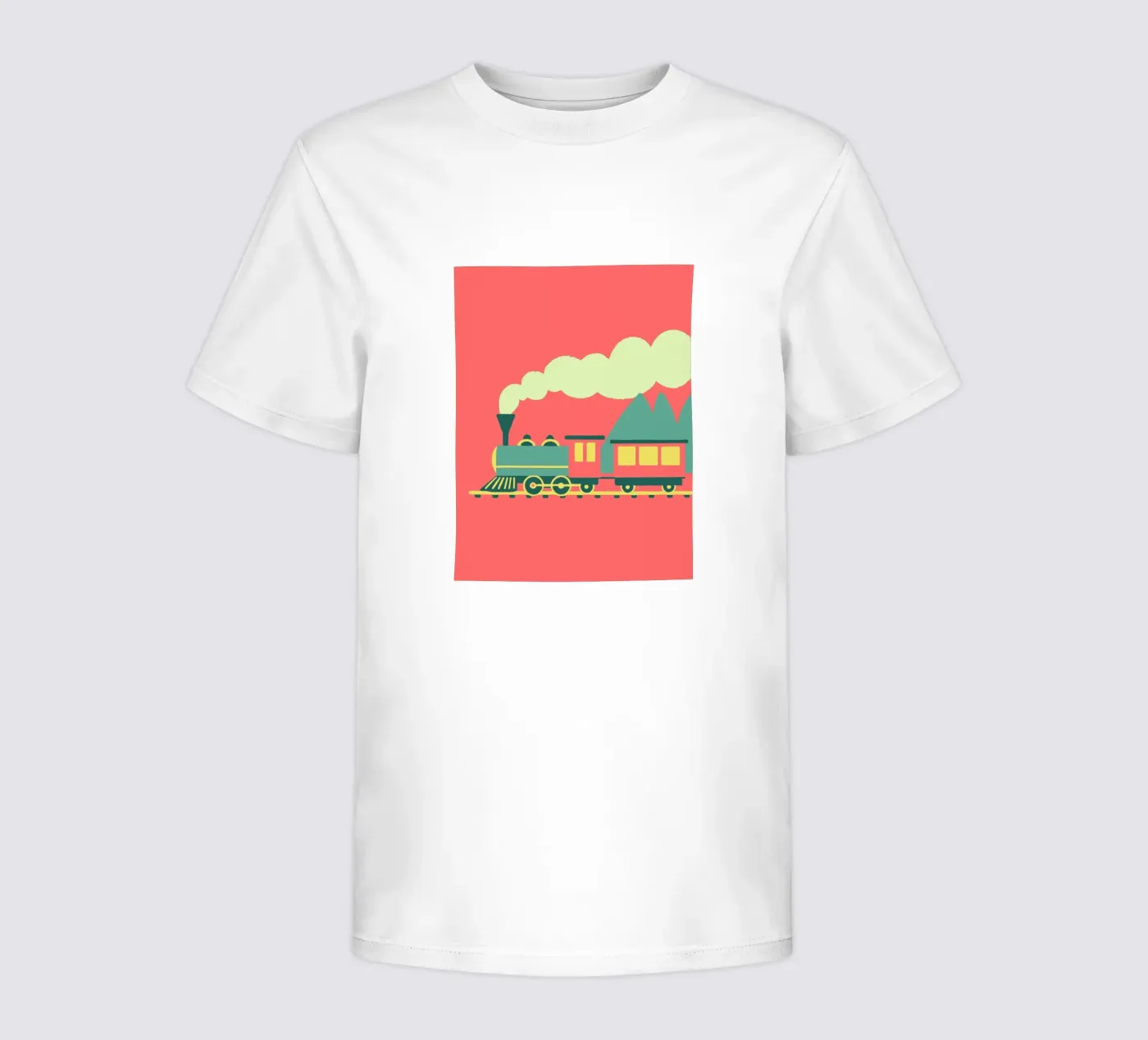 Treno t-shirt bambini da TRENDY POSTER SHOP