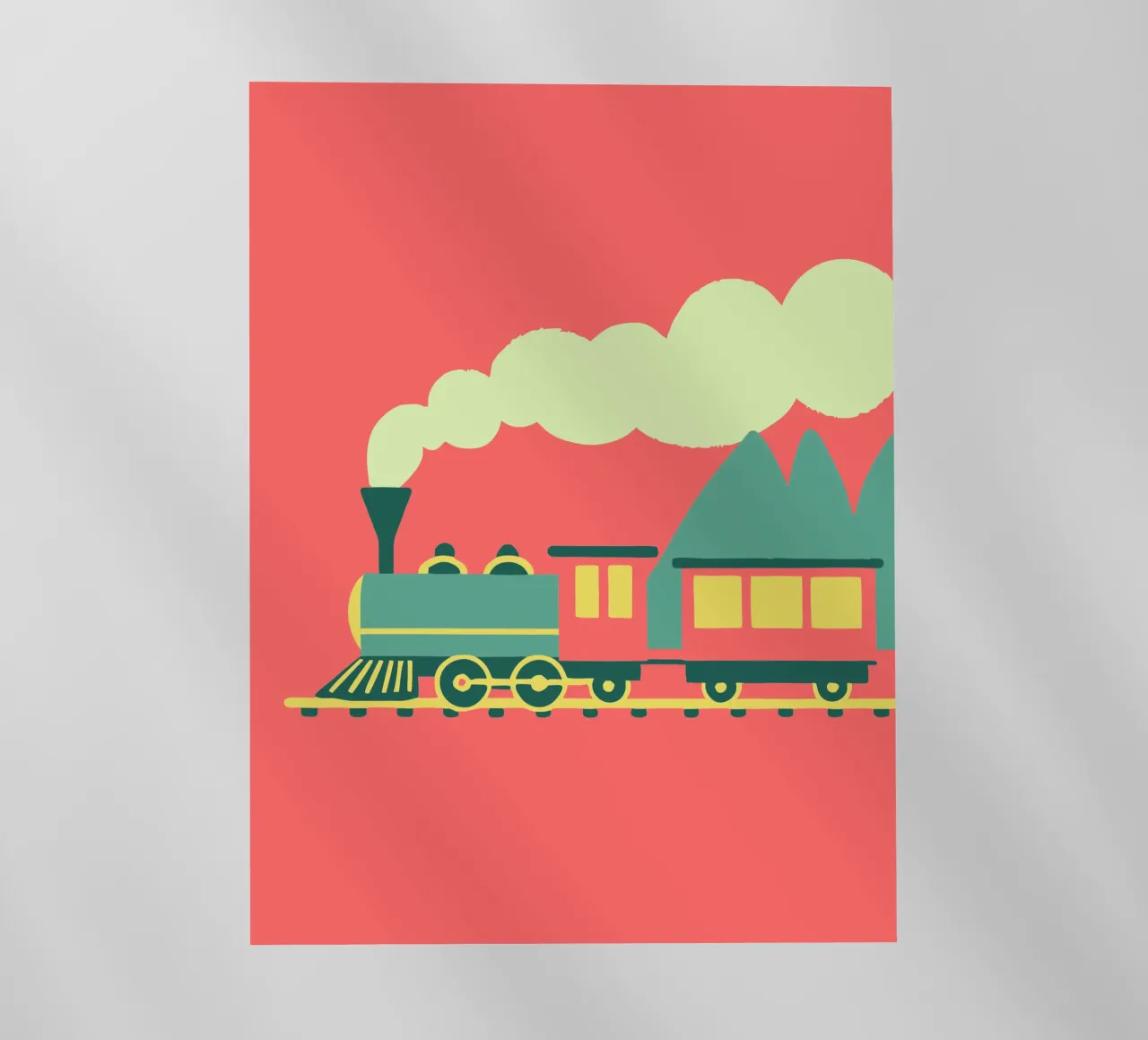 Treno pellicola backlit da TRENDY POSTER SHOP