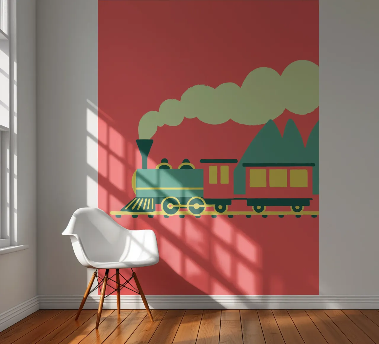 Train fotobehang van TRENDY POSTER SHOP