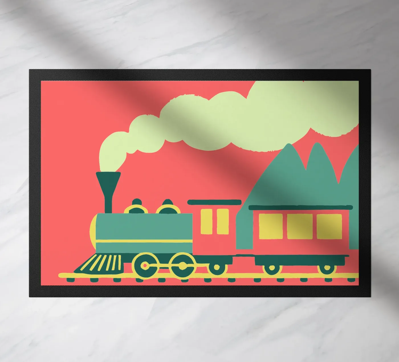 Train paillasson de TRENDY POSTER SHOP