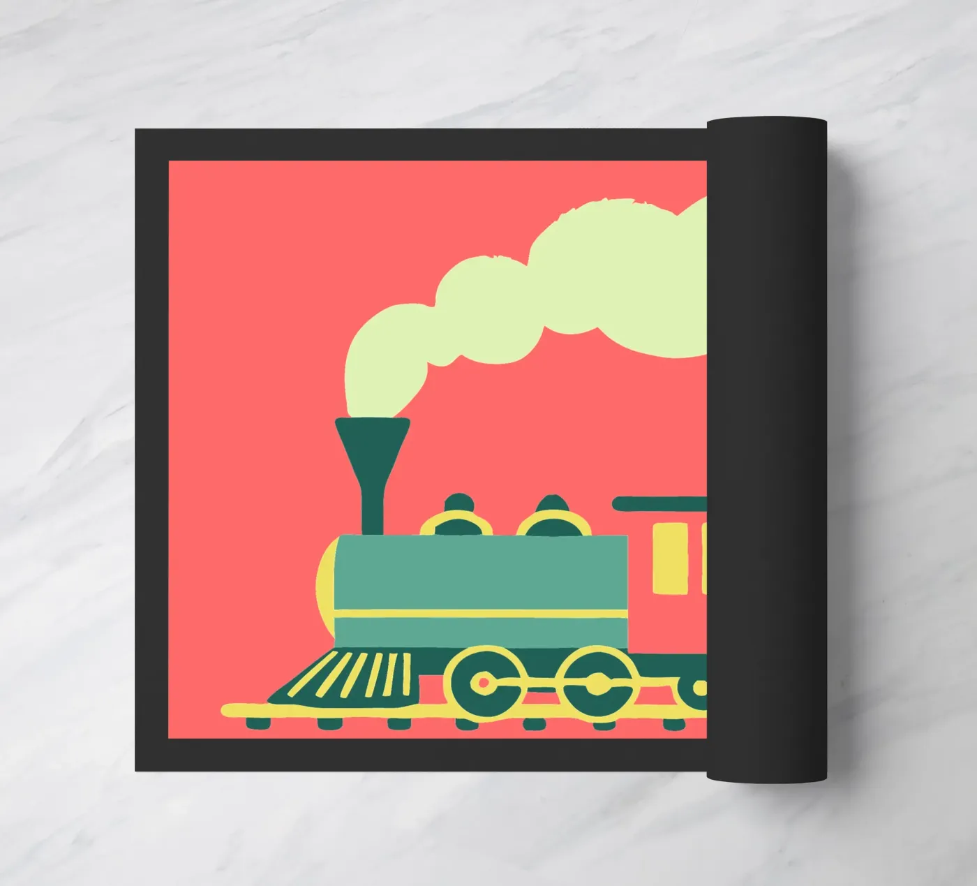 Train paillasson de TRENDY POSTER SHOP