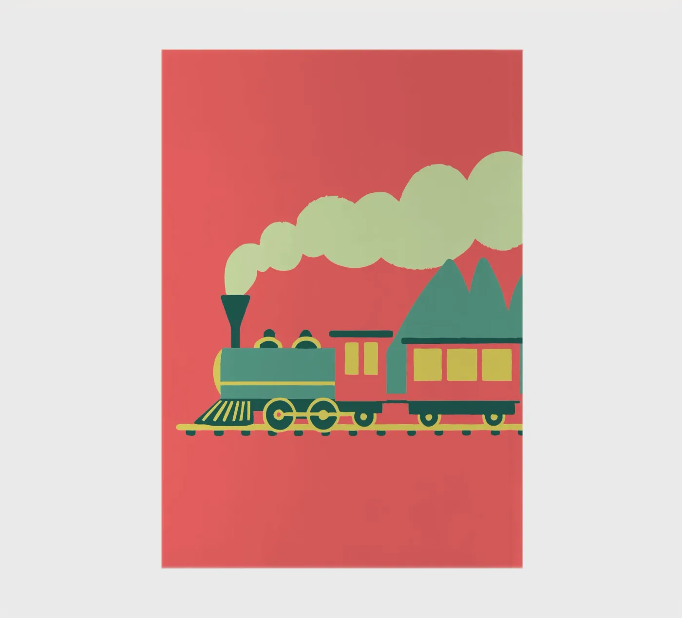 Treno quaderno da TRENDY POSTER SHOP