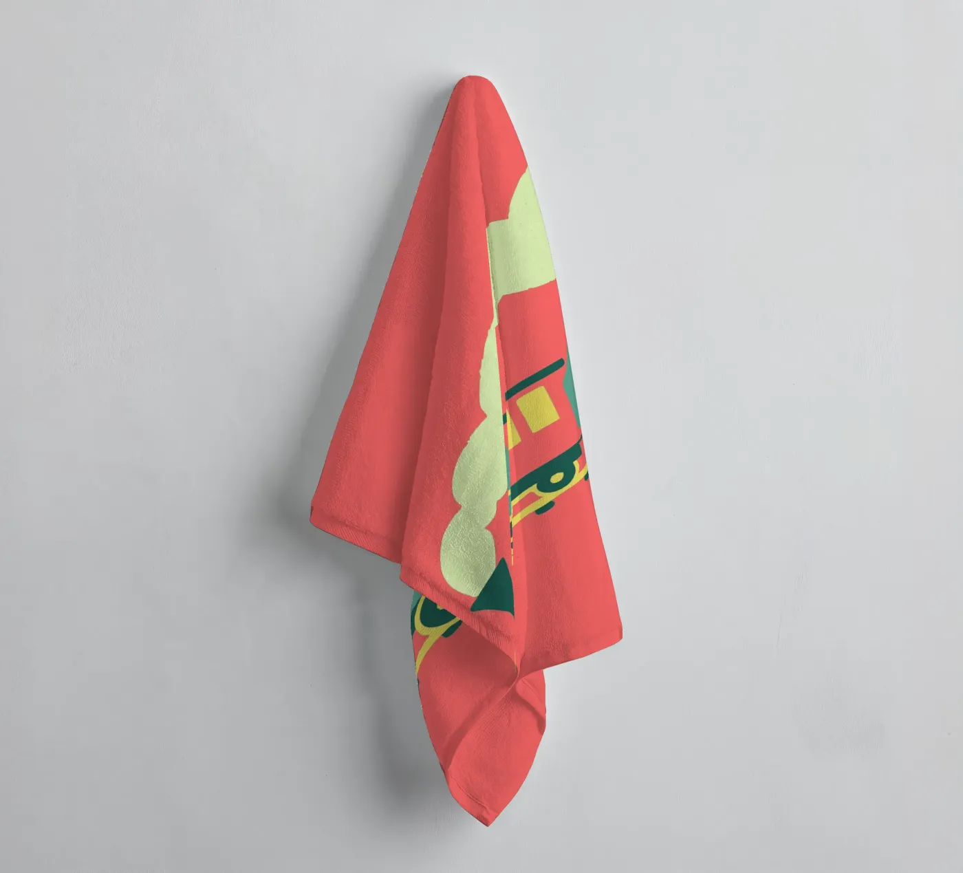 Train towel by TRENDY POSTER SHOP