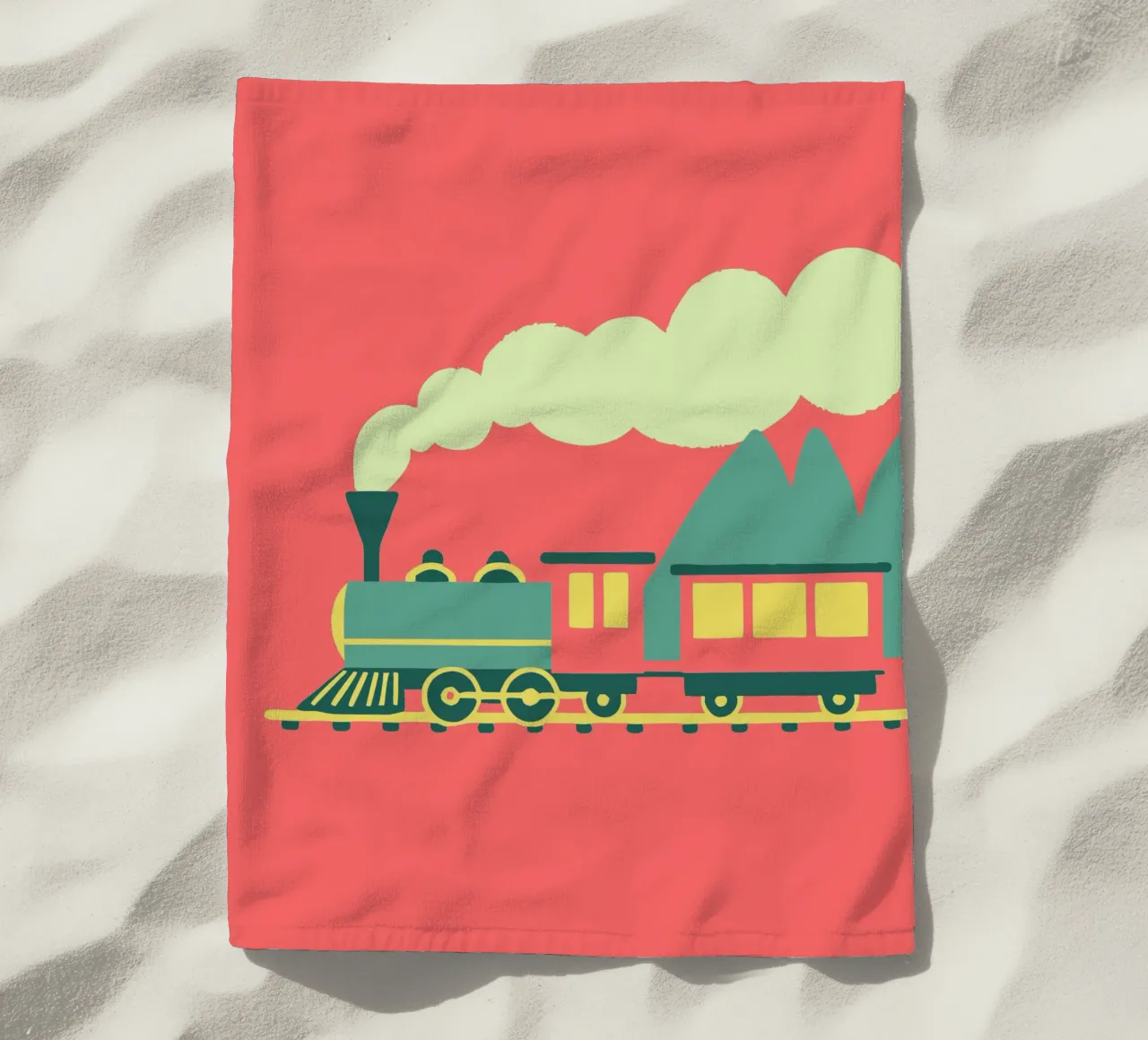 Train telo mare da TRENDY POSTER SHOP