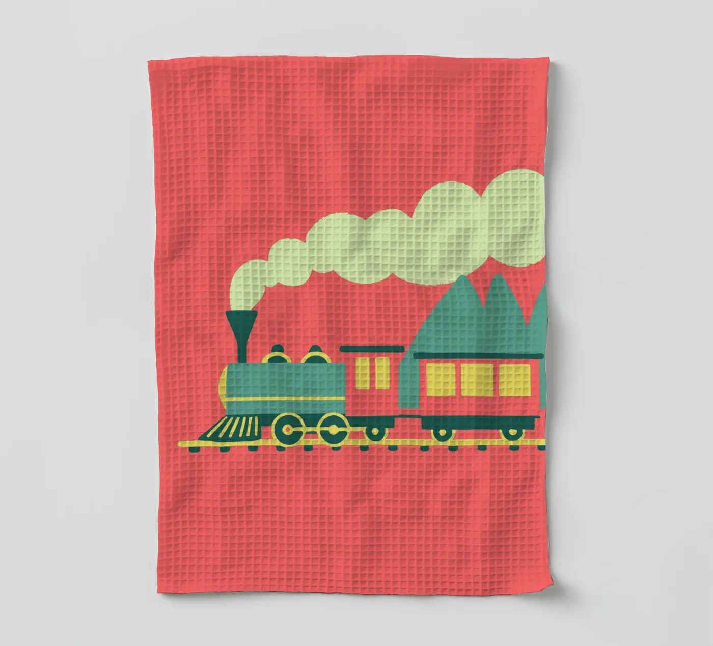 Train tea towel by TRENDY POSTER SHOP