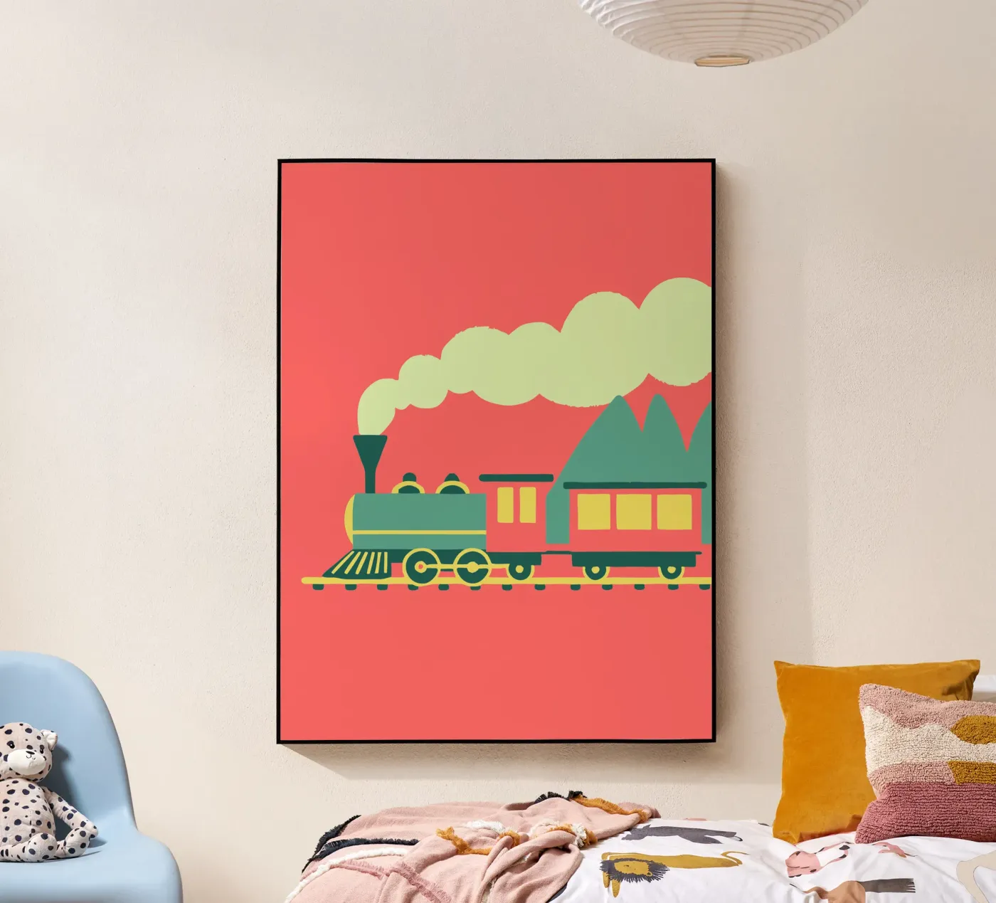 Train plexiglas de TRENDY POSTER SHOP