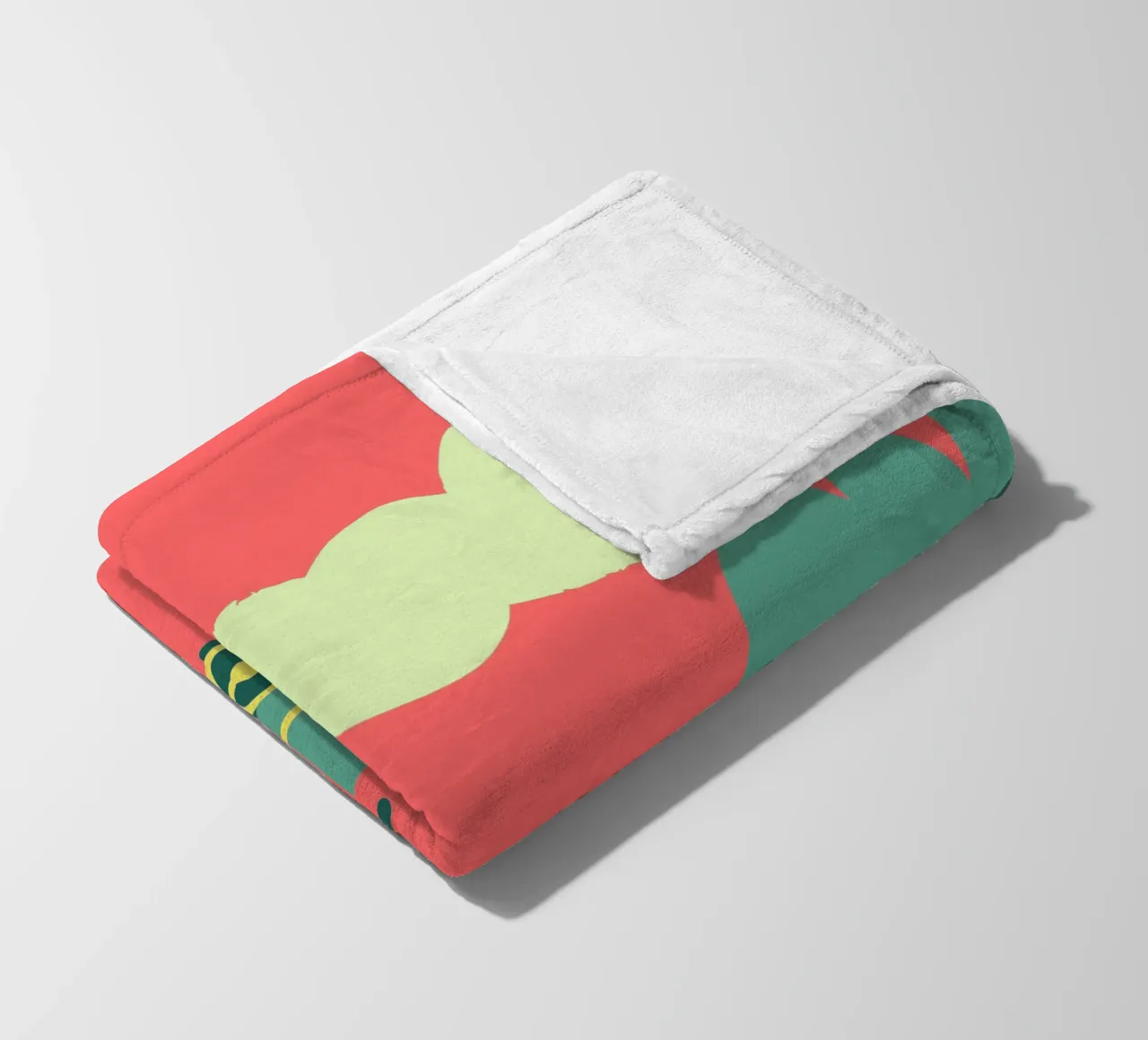 Train fleece blanket by TRENDY POSTER SHOP